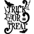 Trick Or Treat - Metal Wall Art